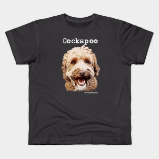 Golden Apricot Cockapoo / Spoodle and Doodle Dog Kids T-Shirt